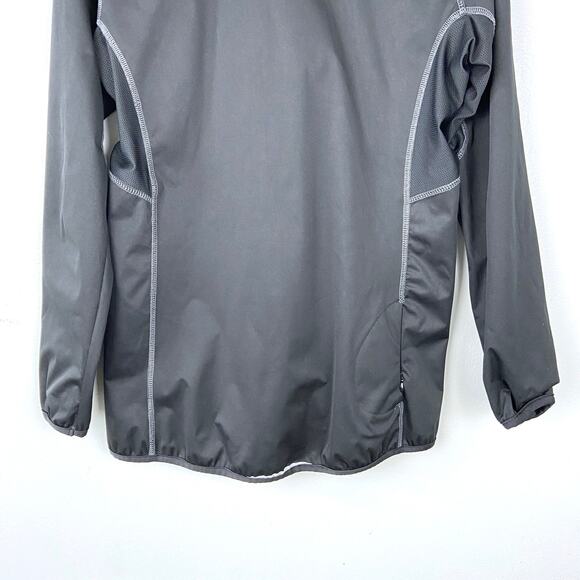 Asics Running Jacket Full Zip Black Water Repellant Activewear Women Size Small - Picture 7 of 9